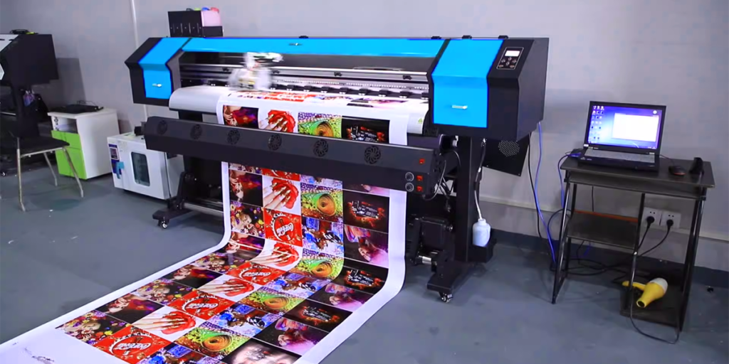 Digital large format printing