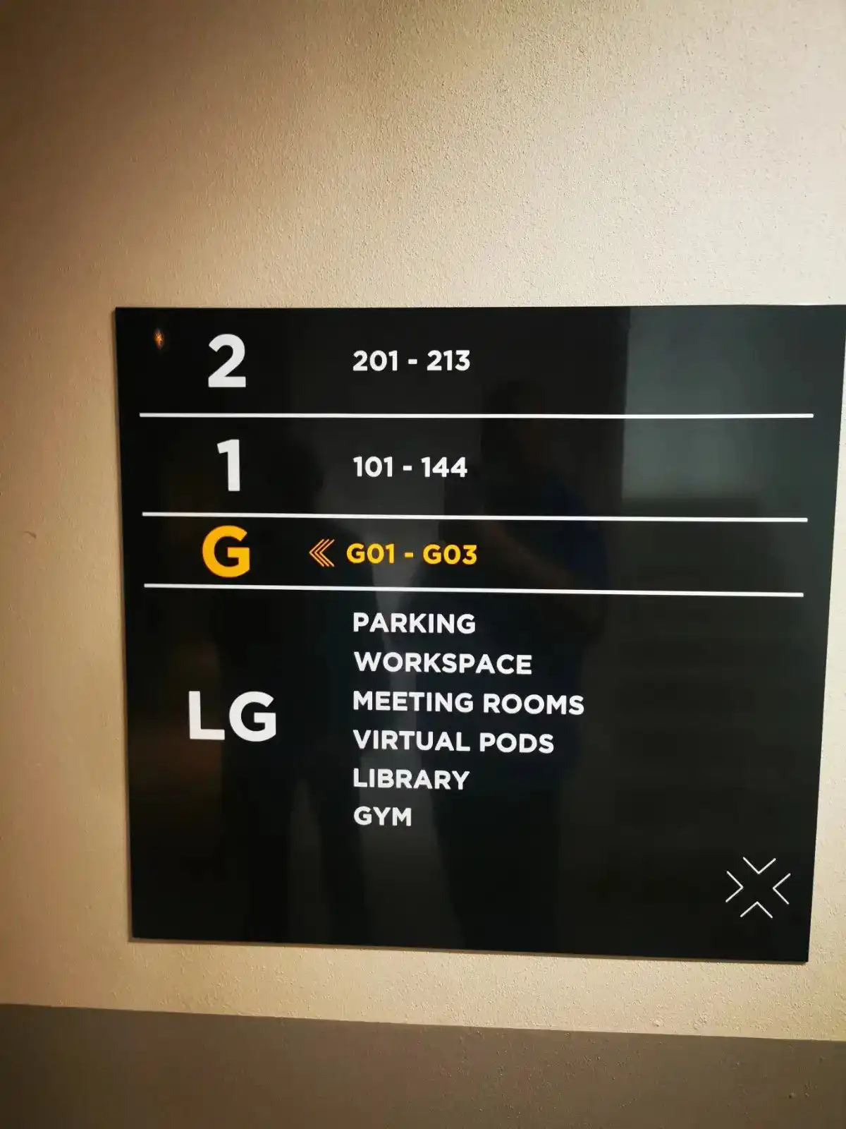 Landmark bucket signage