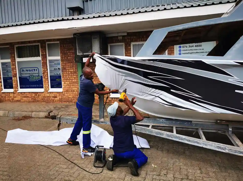 Vehicle branding install